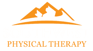 Southwest Physical Therapy Logo White And Orange